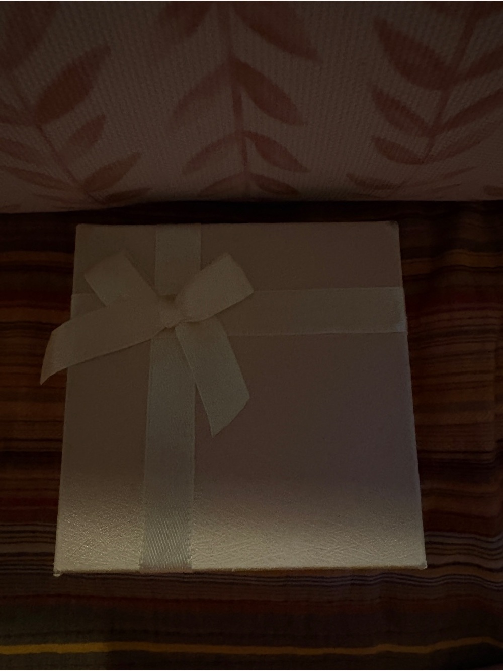 White Gift Box with Ribbon - Elegant Party Favor